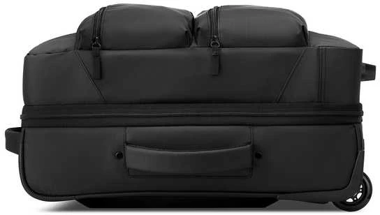 Kelioninis Delsey Jeep JS006B vežimėlio tipo lagaminas, 55 cm, juodas