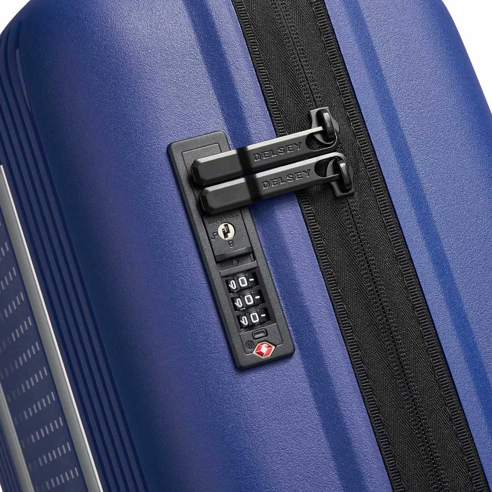 Kelioninis Delsey Ordener Slim 55 cm matkalaukku, sininen