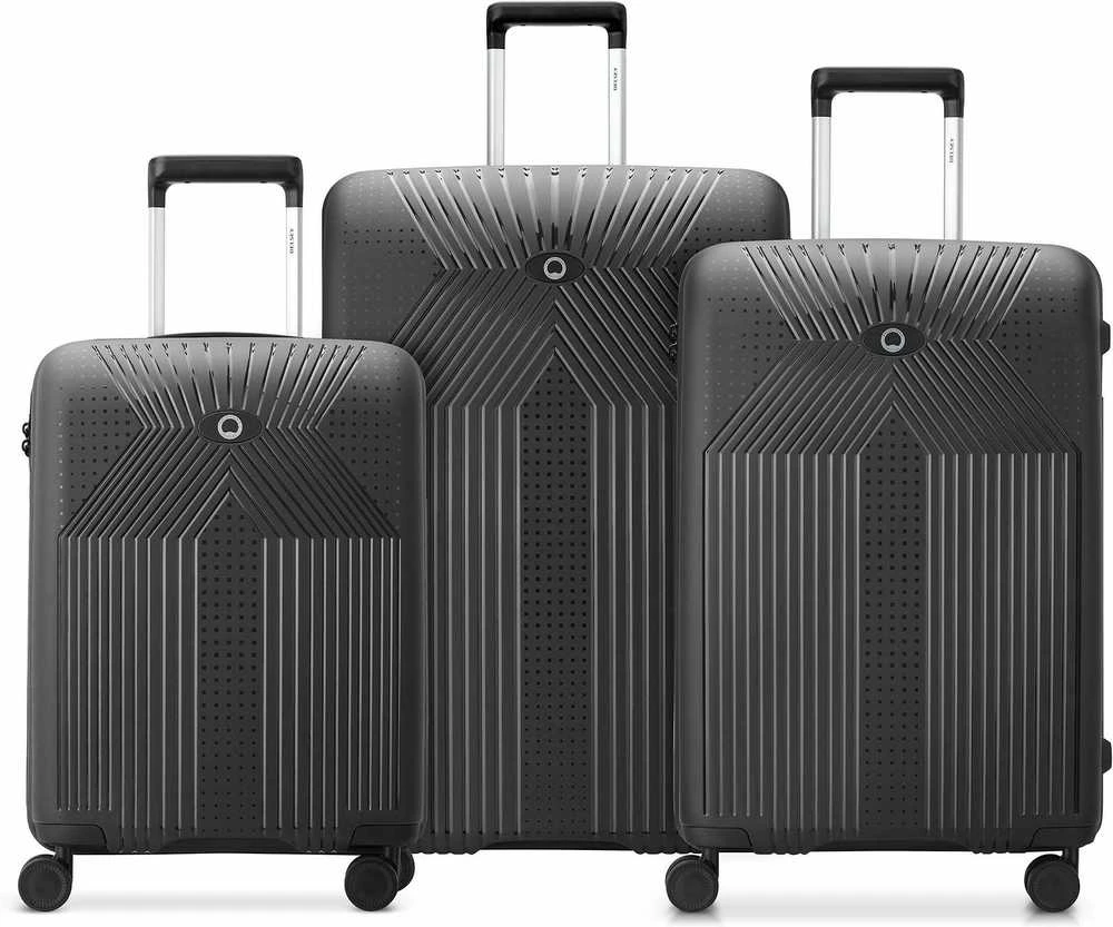 Kelioninis Delsey Ordener Slim 55 cm matkalaukku, musta