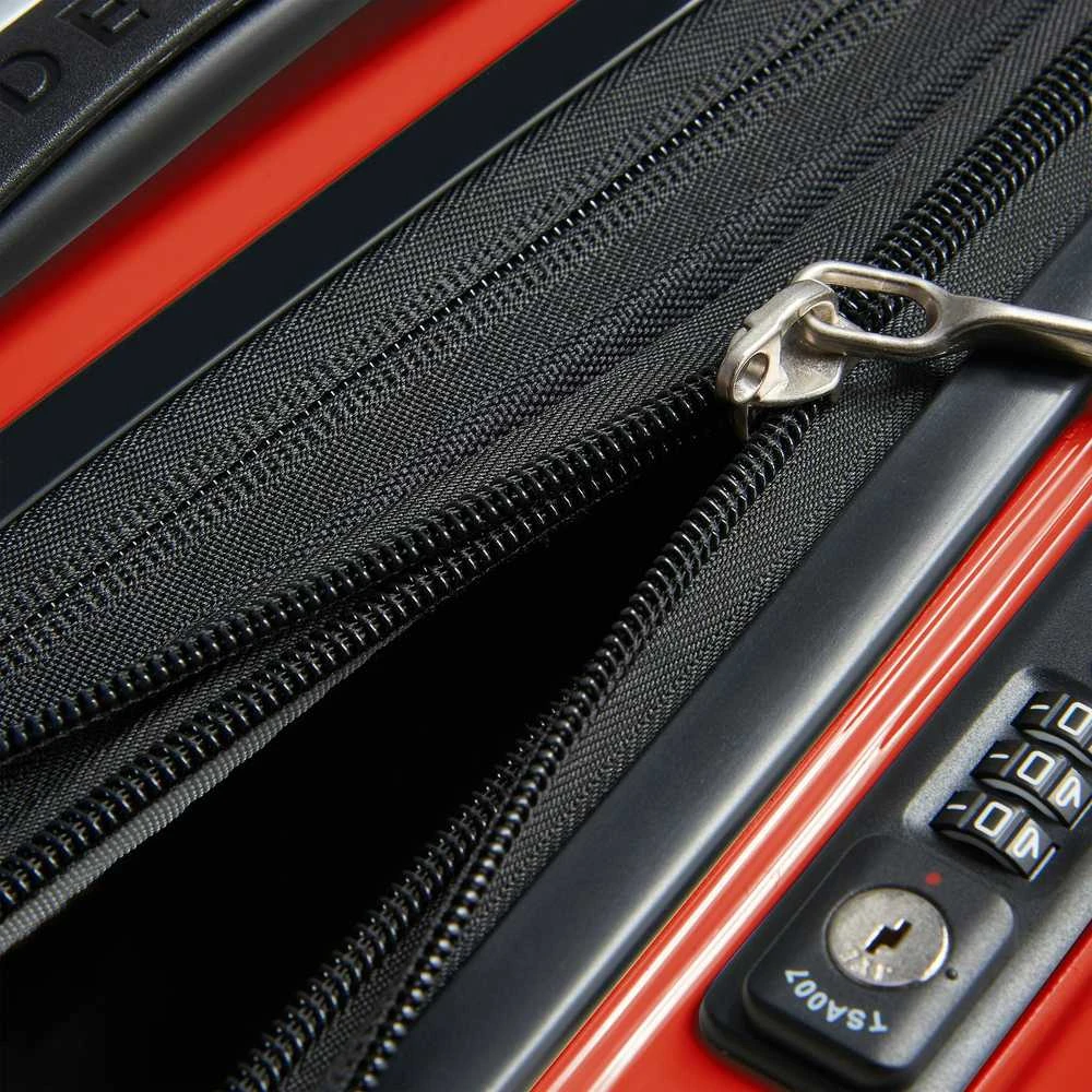 Kelioninis Delsey Shadow 5.0 Expandable Business 55 cm -matkalaukku, punainen/musta