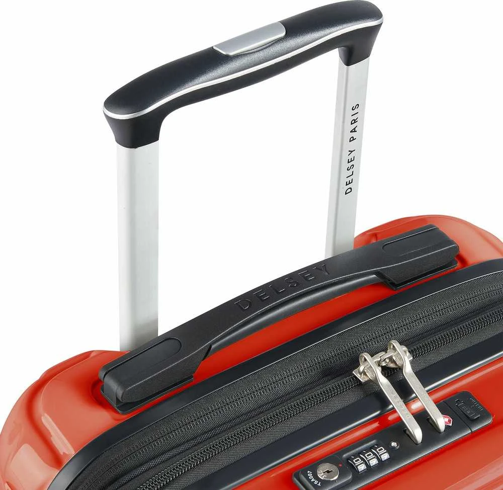 Kelioninis Delsey Shadow 5.0 Expandable Business 55 cm -matkalaukku, punainen/musta