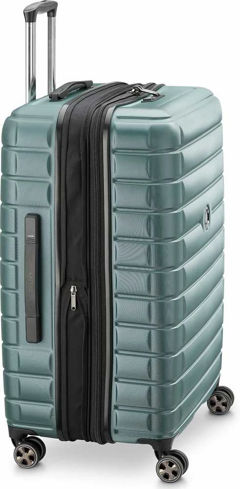 Kelioninis DELSEY lagaminas SHADOW 5.0 75CM 4 DVIGUBI RATAI IŠplečiamas vežimėlis Žalias
