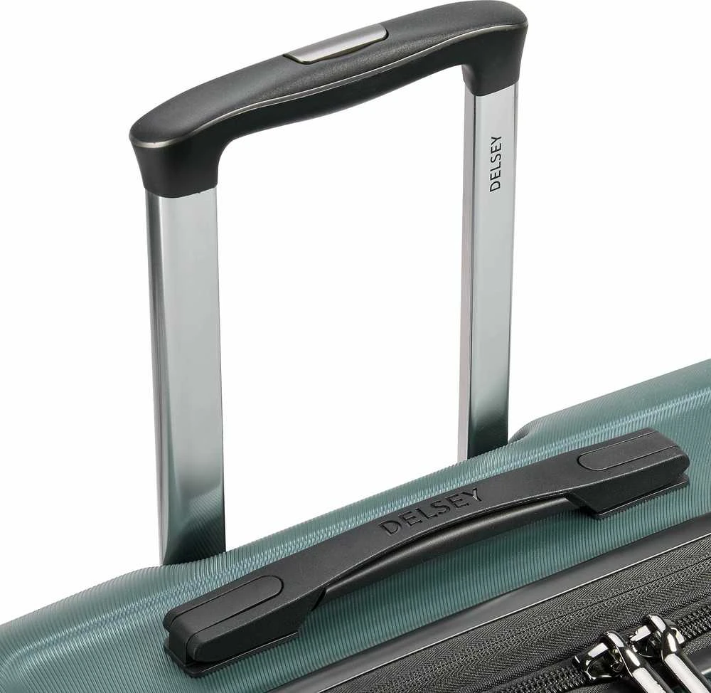 Kelioninis DELSEY lagaminas SHADOW 5.0 75CM 4 DVIGUBI RATAI IŠplečiamas vežimėlis Žalias
