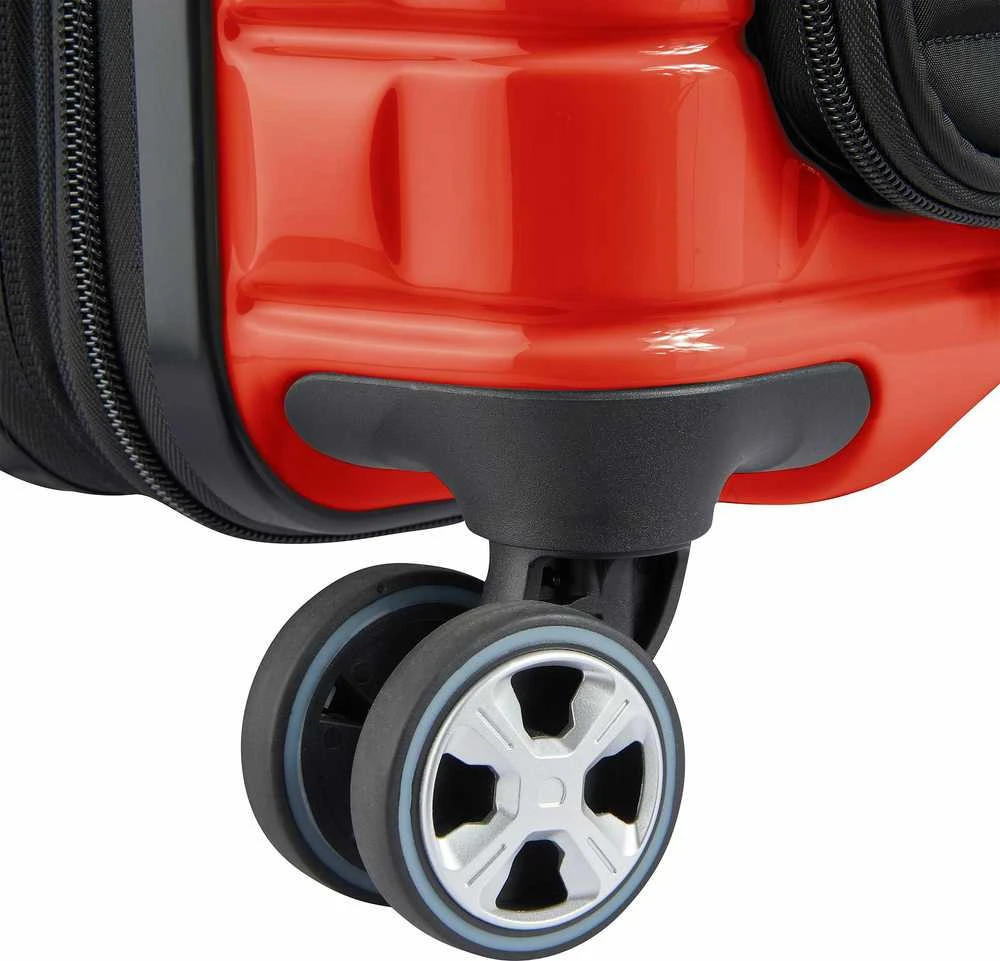 Kelioninis Delsey Shadow 5.0 Expandable Business 55 cm -matkalaukku, punainen/musta