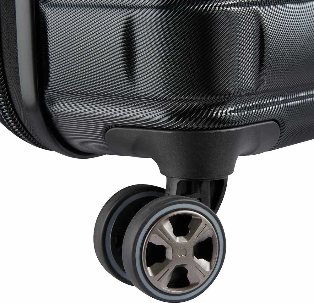 Kelioninis DELSEY lagaminas SHADOW 5.0 66CM 4 DVIGUBI RATAI IŠplečiamas VEŽIUKAS Juodas
