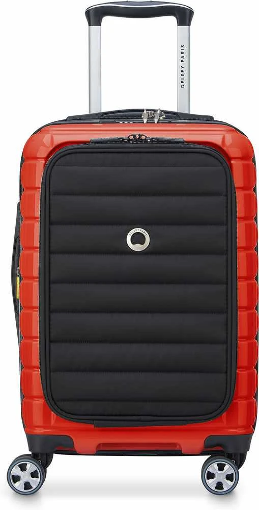 Kelioninis Delsey Shadow 5.0 Expandable Business 55 cm -matkalaukku, punainen/musta