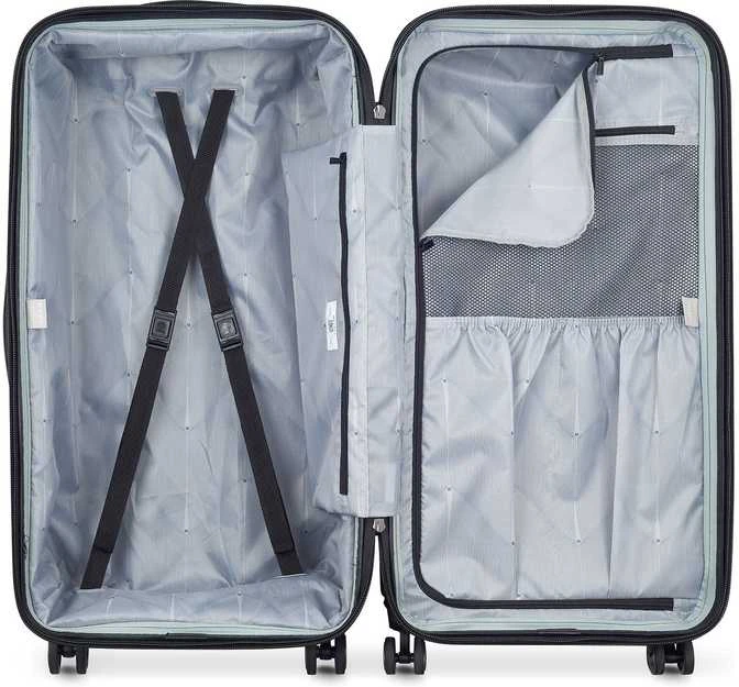 Kelioninis Delsey Shadow 5.0 Trunk 80 cm -matkalaukku, musta
