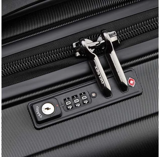 Kelioninis Delsey Shadow 5.0 Trunk 80 cm -matkalaukku, musta