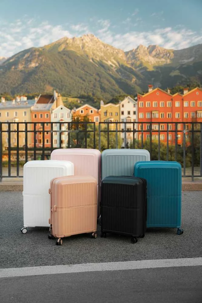 Kelioninis Heys Airlite 53 cm -matkalaukku, vaaleanpunainen