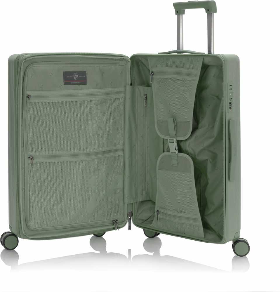Kelioninis Heys Earth Tones 66 cm -matkalaukku, sammaleenvihreä