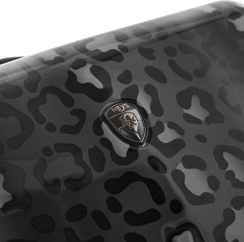 Kelioninis Heys Juodas Leopard Fashion Spinner 53 cm lagaminas
