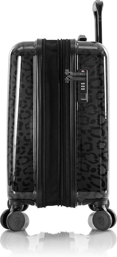 Kelioninis Heys Juodas Leopard Fashion Spinner 53 cm lagaminas