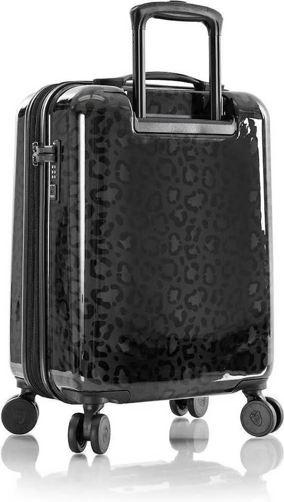 Kelioninis Heys Juodas Leopard Fashion Spinner 53 cm lagaminas