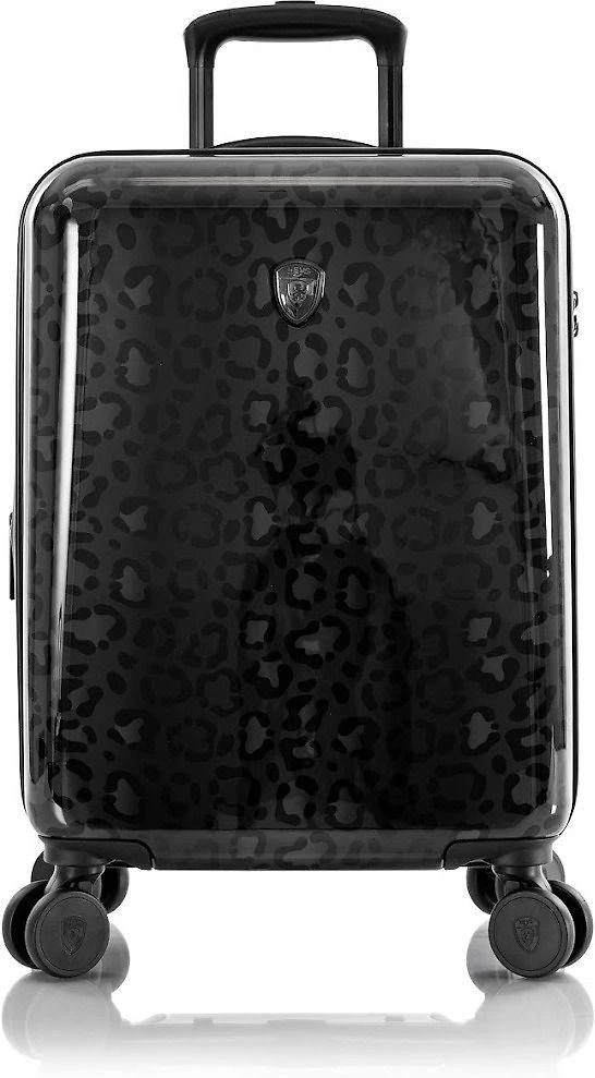 Kelioninis Heys Juodas Leopard Fashion Spinner 53 cm lagaminas