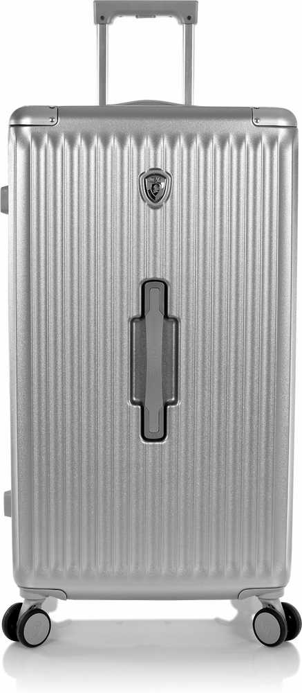 Kelioninis Heys Luxe Trunk 76 cm -matkalaukku, hopea