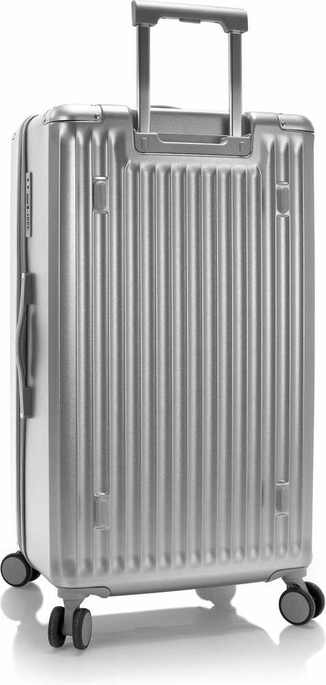 Kelioninis Heys Luxe Trunk 76 cm -matkalaukku, hopea