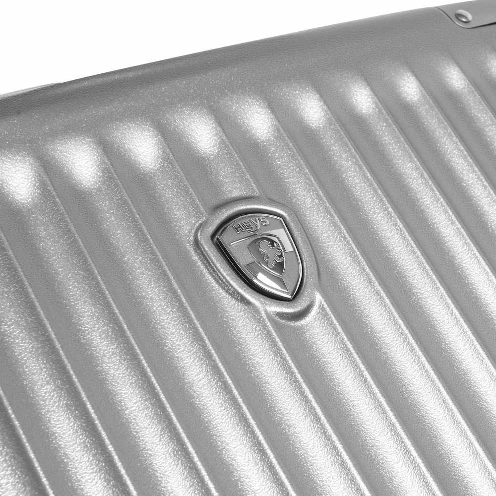 Kelioninis Heys Luxe Trunk 76 cm -matkalaukku, hopea
