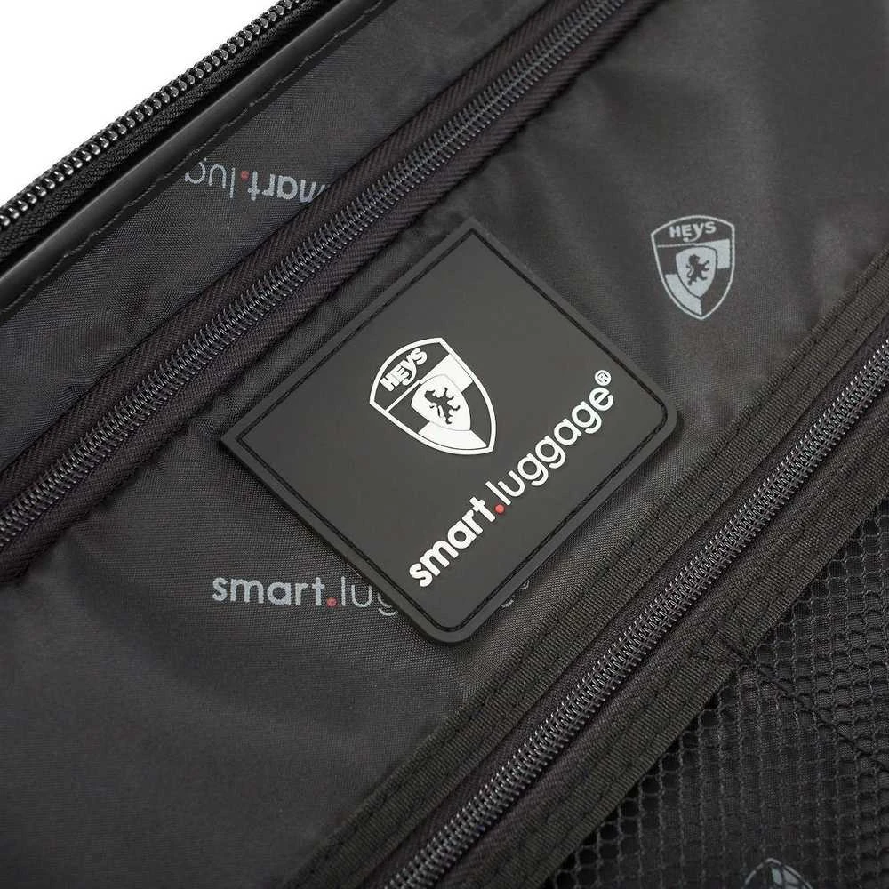 Kelioninis Heys Smart Luggage 76 cm -matkalaukku, musta
