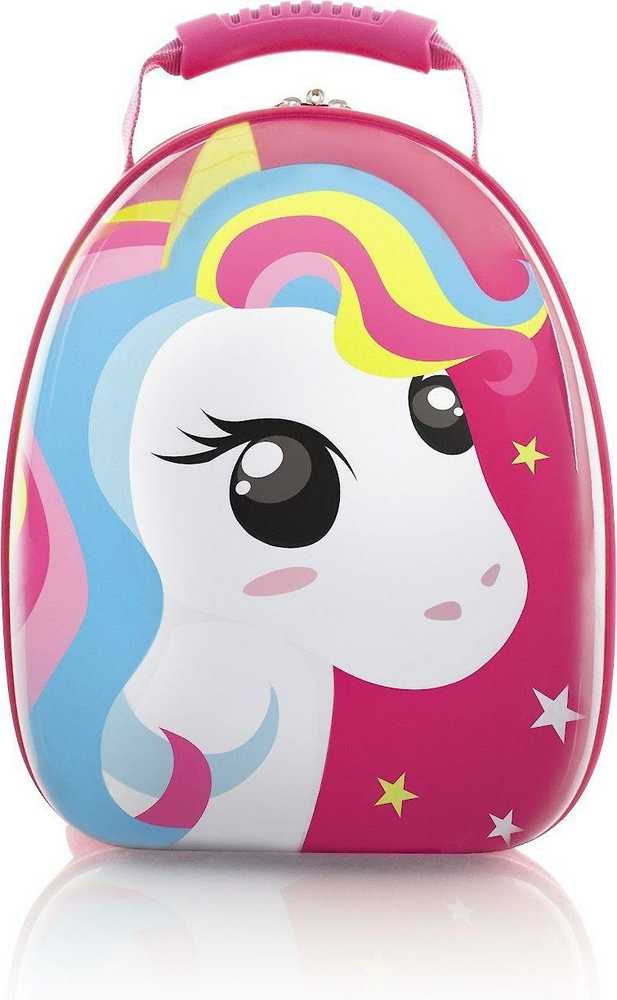 Kelioninis Heys Super Tots Unicorn -lasten matkalaukku ja reppu