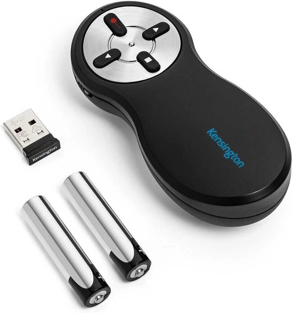Leitz Kensington Wireless Presenter lazerinis Pointer - Si600 belaidis valdymo pultas pristatymams Juoda