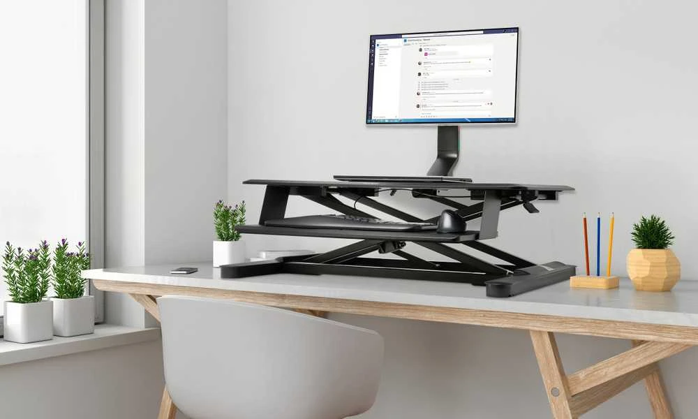 Kensington K55512WW SmartFit Space-Saving Single Monitorius Arm Monitoriaus laikiklis, Juoda