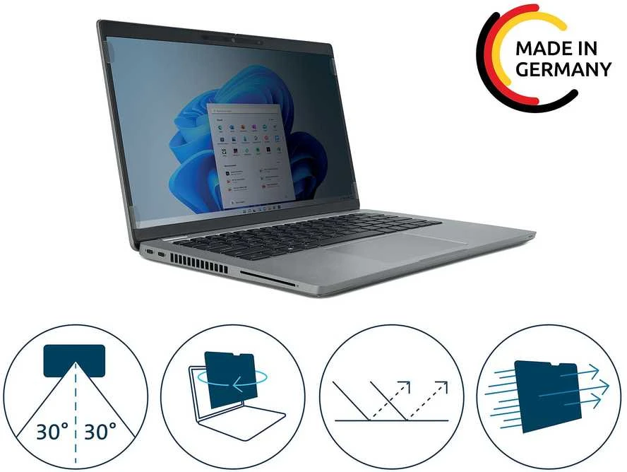 HP Kensington privatumo ekrano filtras 14 colių nešiojamiesiems kompiuteriams (16:10) – nuimamas dviem kryptimis