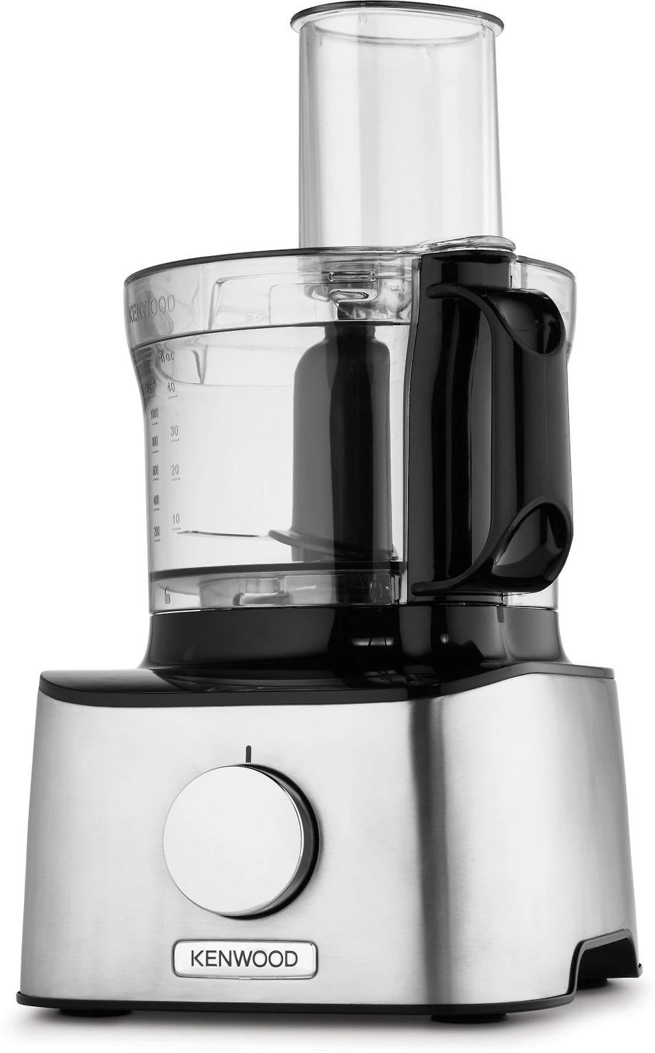 Virtuvinis kombainas KENWOOD Multipro Compact FDM301SS, 800W, 2 greičiai + impulsas, Nerūdijantis plienas peilių geležtės, Inox spalva