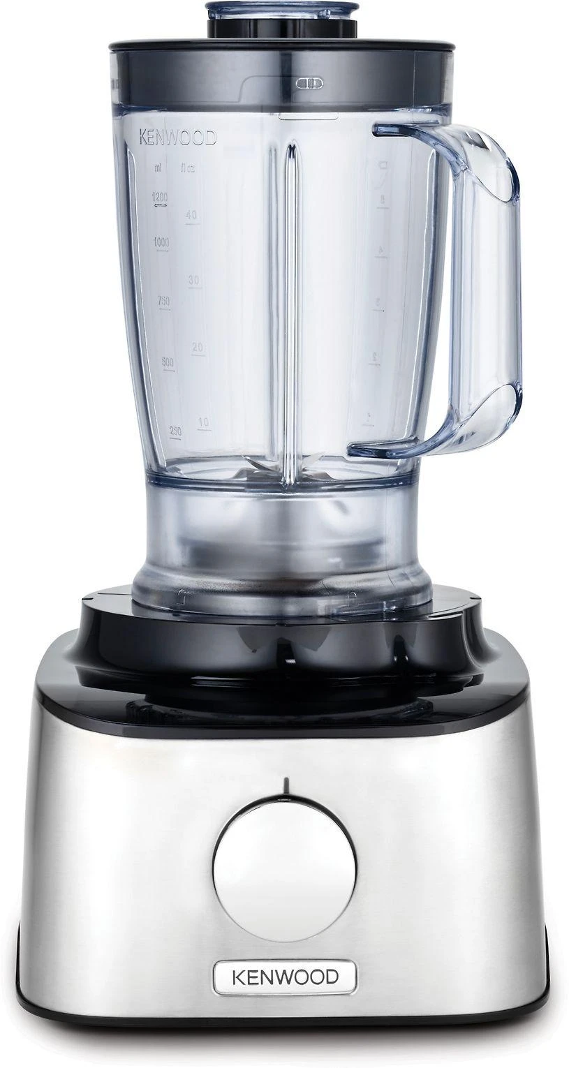 Virtuvinis kombainas KENWOOD Multipro Compact FDM301SS, 800W, 2 greičiai + impulsas, Nerūdijantis plienas peilių geležtės, Inox spalva