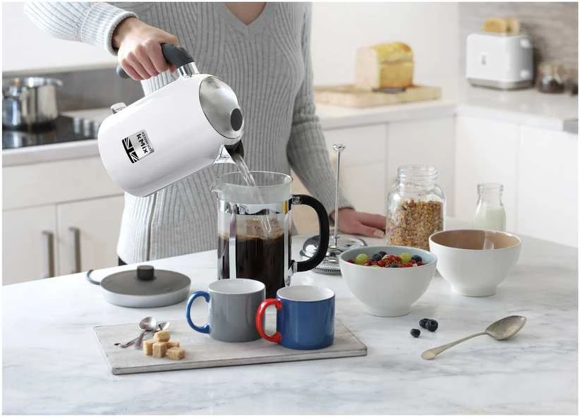 Kenwood Virdulys ZJX650WH Standartinis, Metalinis, Baltas, 2200 W, 360° sukamasis pagrindas, 1 L