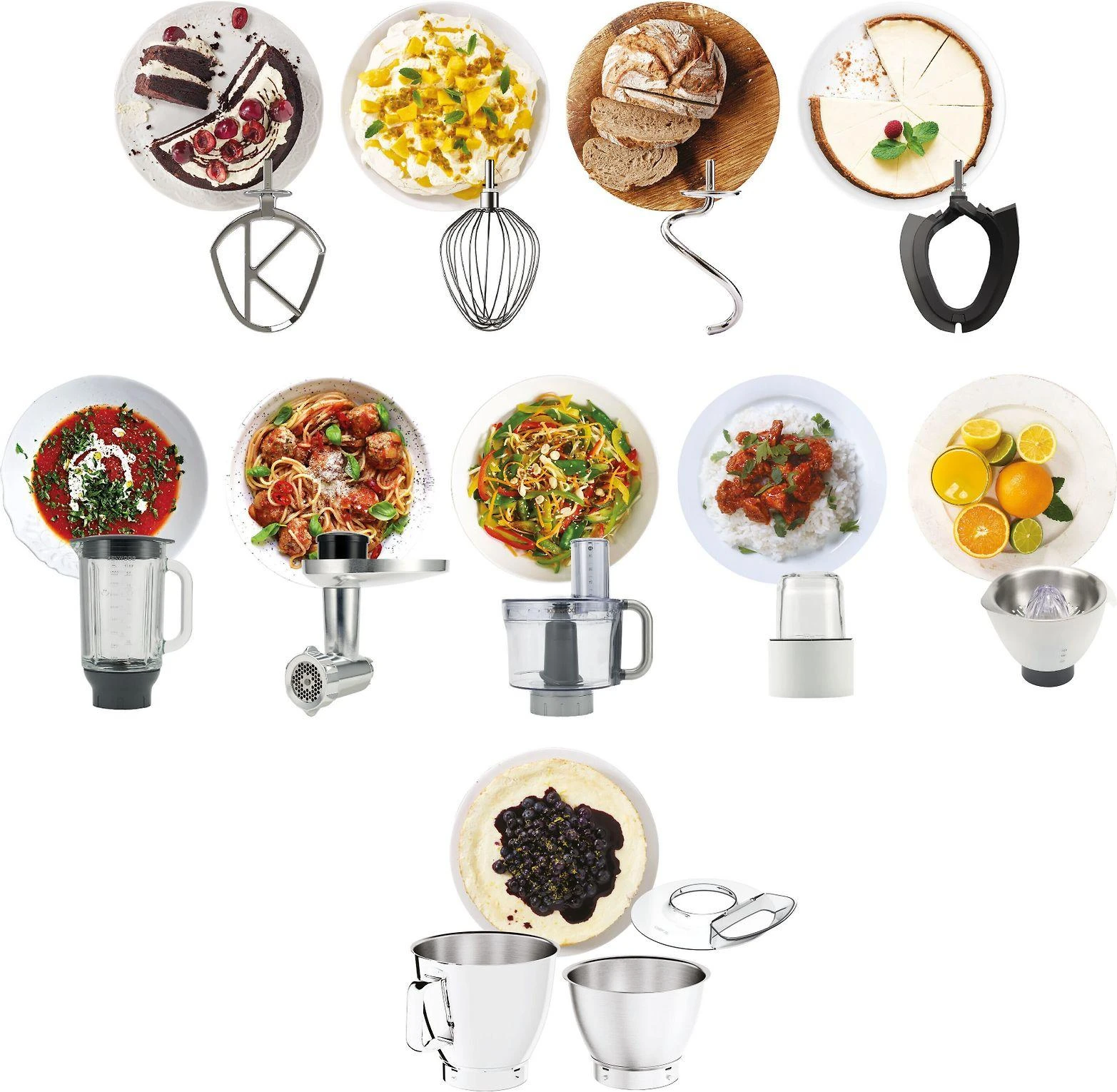 Virtuvinis kombainas Kenwood KVL85.704SI Titanium Chef Baker XL