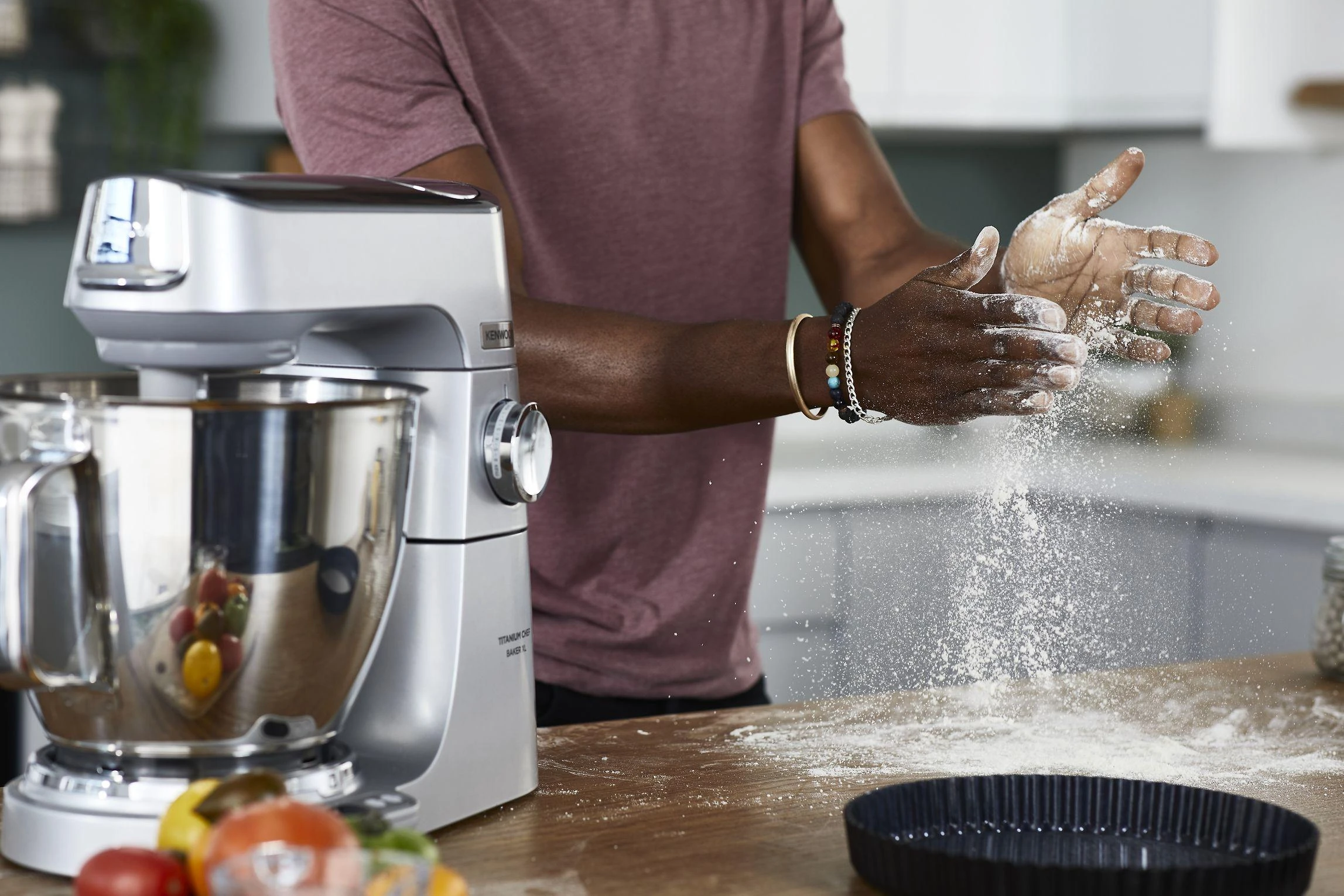 Virtuvinis kombainas Kenwood KVL85.704SI Titanium Chef Baker XL