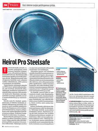 Keptuvė Heirol Pro Steelsafe, nerūdijantis plienas + nelipni danga, 28 cm