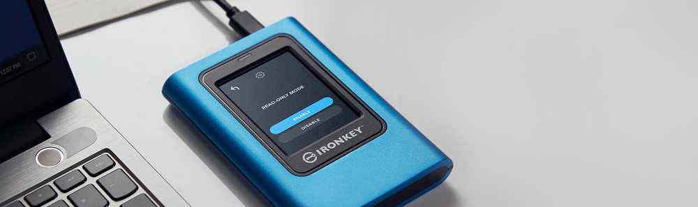 Kietasis diskas „Kingston“ SSD diskas „IronKey Vault Privacy“, 1920 GB, užšifruotas