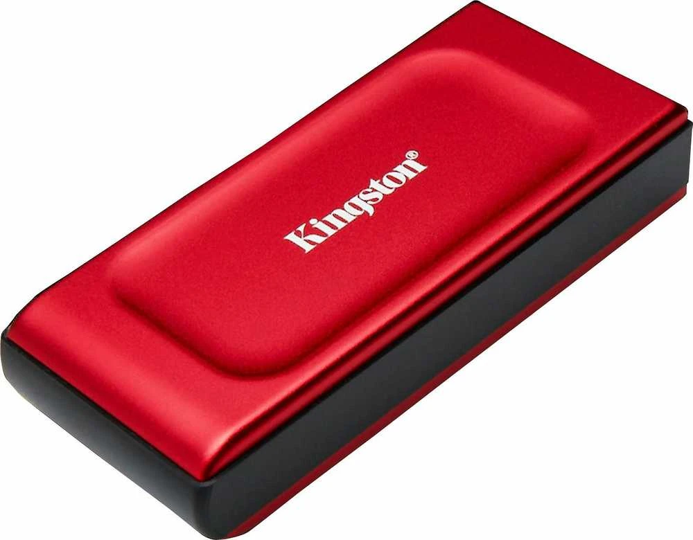 Išorinis kietasis diskas Kingston SXS1000R, 2 TB, USB 3.2 Gen 2, raudonas