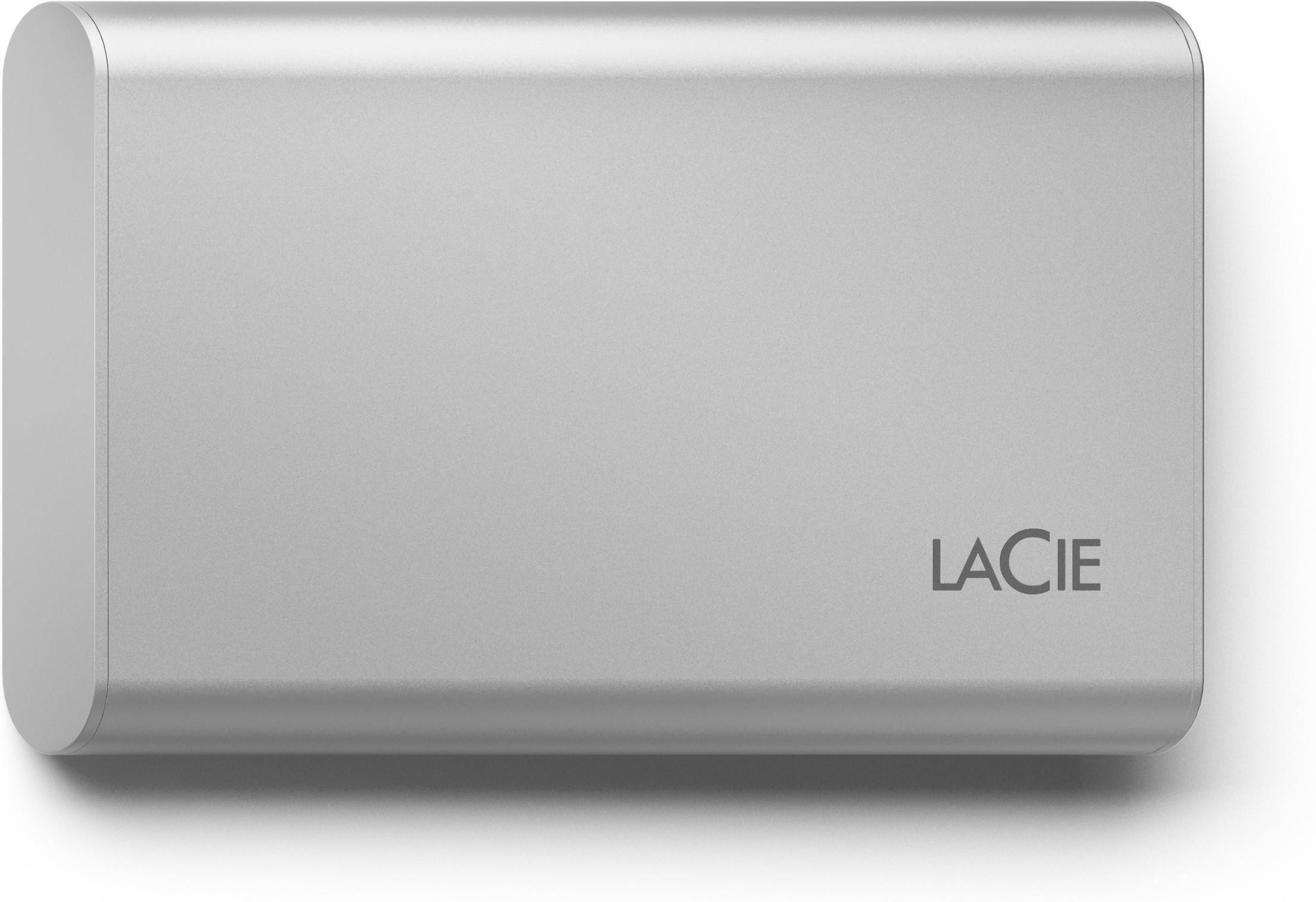 Kietasis diskas LaCie išorinis nešiojamas SSD v2 (2,5 colio / 1 TB / USB 3.1 C tipo)