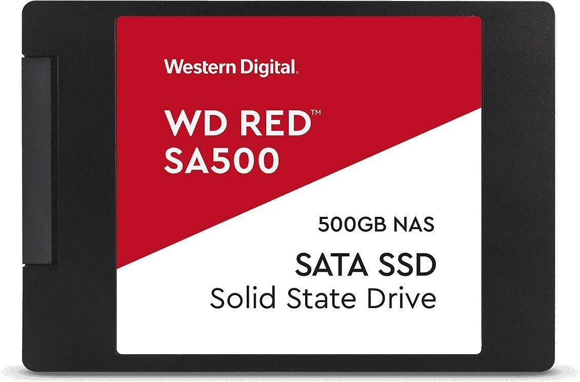 Sandisk SSD WD Raudonas 500GB 2.5" SATA WDS500G1R0A