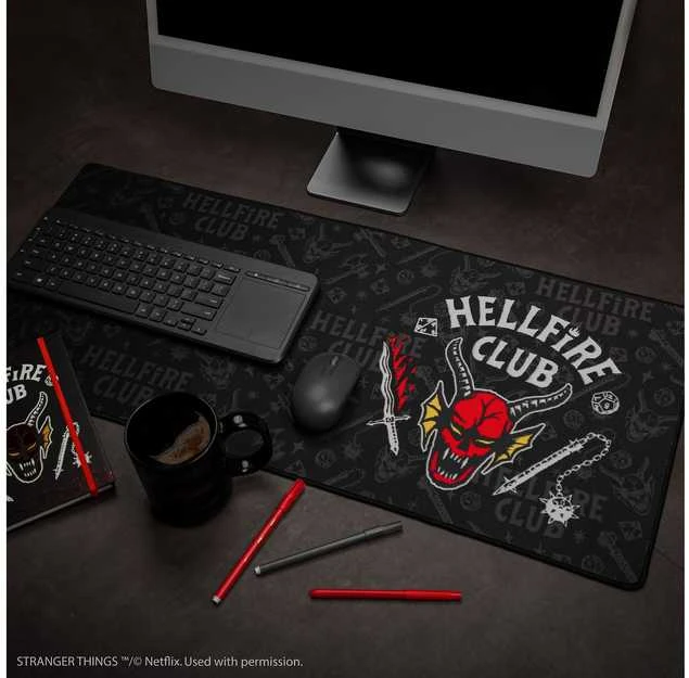 Kilimėlis Distrineo Sas Cinereplicas Hellfire Club XL paveikslas su piešiniu 80x35cm