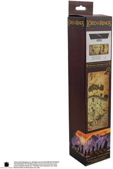 Distrineo Sas Distrineo The Lord of the Rings - Pelės kilimėlis - Middle-earth Map | 80 x 35 x 0.3 cm
