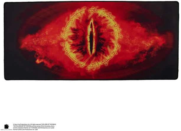 Cinereplicas ABYstyle Žiedų valdovas - Stalo kilimėlis - Saurono akis | 80 x 35 cm