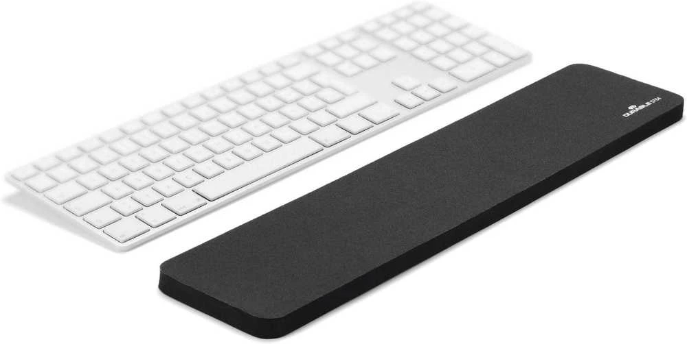 Klaviatūra Patvarus DURABLE riešo atrama antracito klaviatūroms