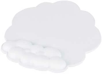 Kilimėlis ErgoWork Cloud -hiirimatto rannetuella, valkoinen