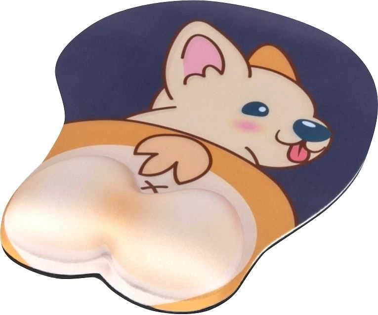 Kilimėlis ErgoWork Funny Dog -hiirimatto rannetuella