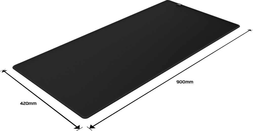 HyperX Pulsefire Mat - Žaidimų pelės kilimėlis, XL dydžio, 900mm x 420mm