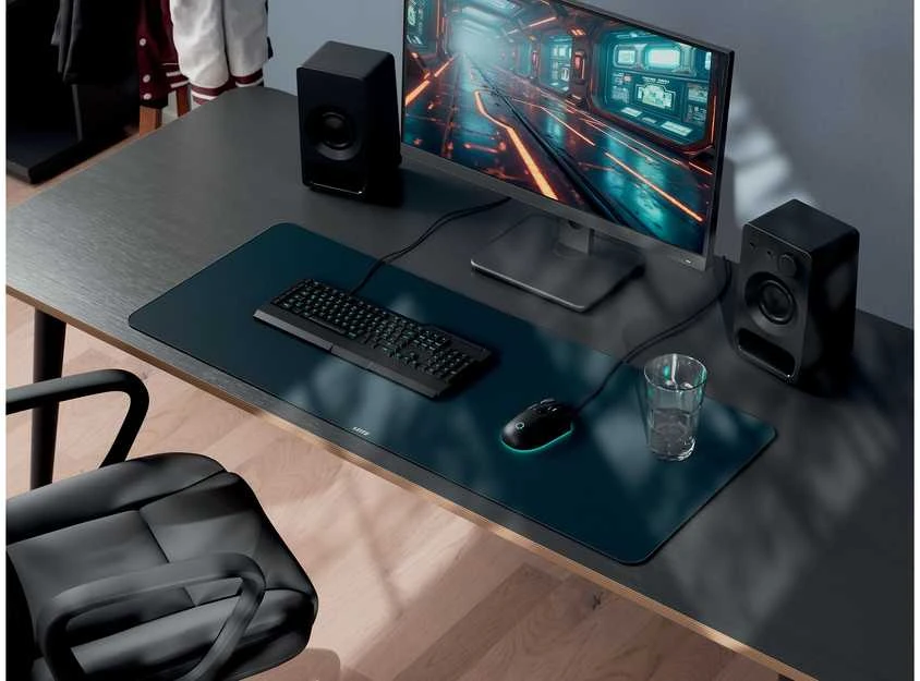 Kilimėlis Leitz Gaming Mat 100 x 40 cm Tamsiai pilka (53840089)