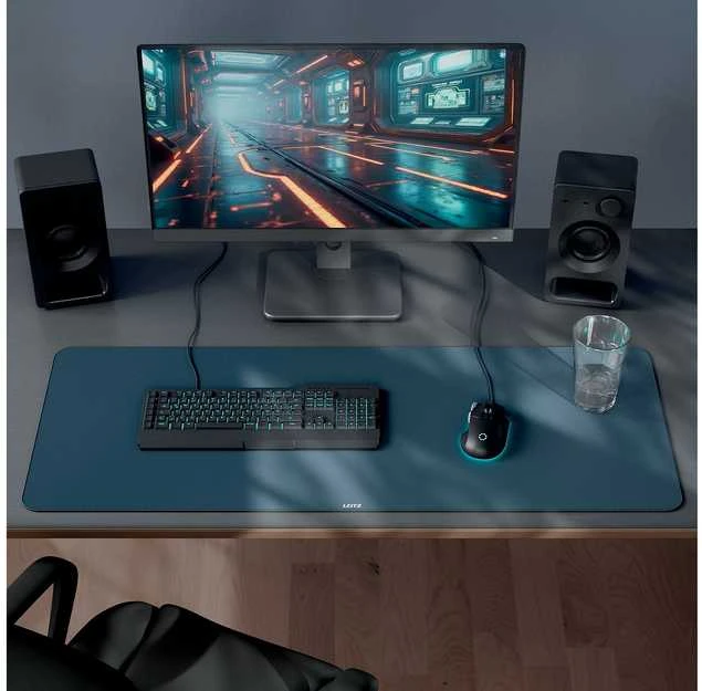 Kilimėlis Leitz Gaming Mat 100 x 40 cm Tamsiai pilka (53840089)