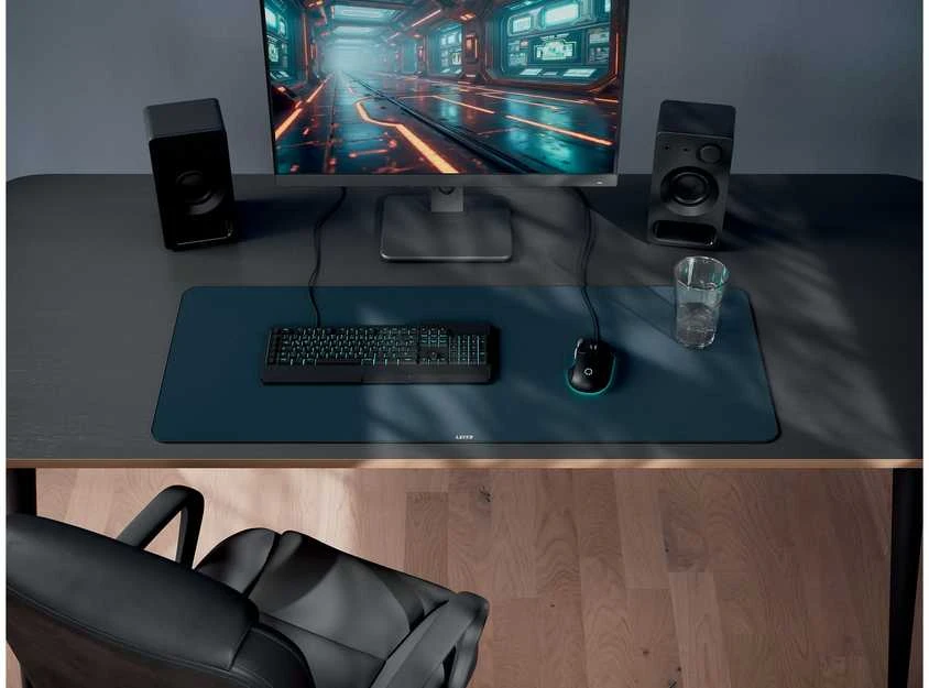 Kilimėlis Leitz Gaming Mat 100 x 40 cm Tamsiai pilka (53840089)