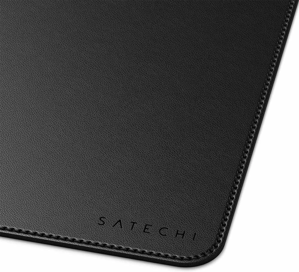 SATECHI Vegan-Leather Premium stalo kilimėlis (Juodas)