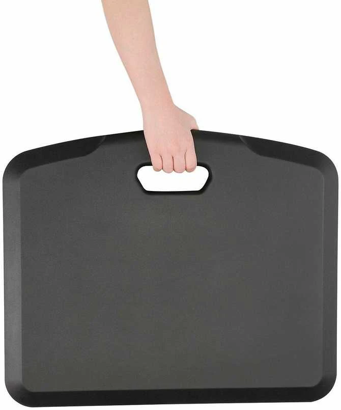 Bosch Stoo Compact ErgoMate darbo vietos kilimėlis, 56 x 45 cm, tamsiai pilkas