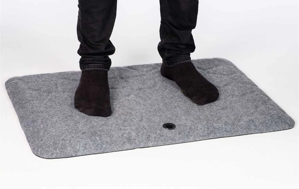 Kilimėlis Ecovacs Stoo Super Soft -seisontamatto, vaaleanharmaa