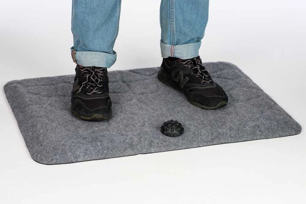 Kilimėlis Ecovacs Stoo Super Soft -seisontamatto, vaaleanharmaa